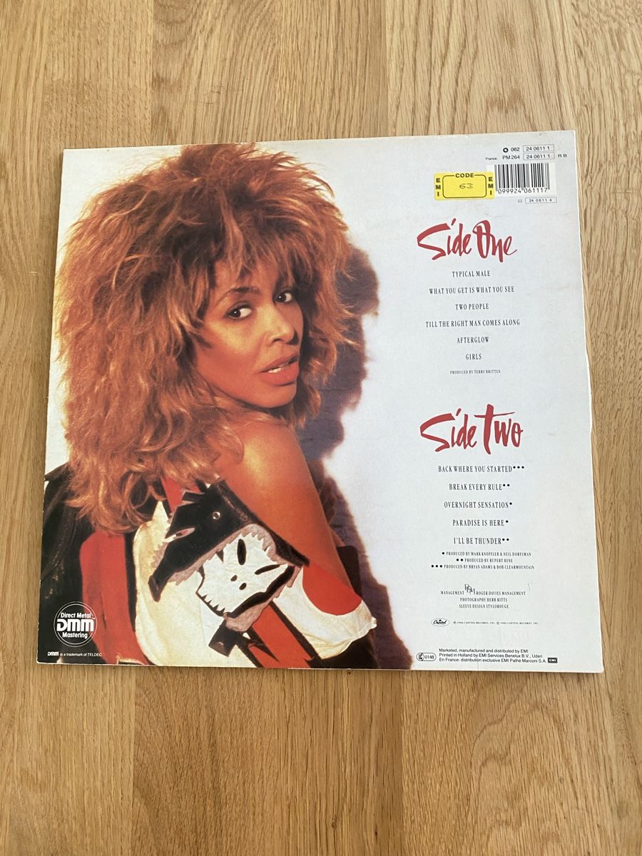 Schallplatten: Tina Turner Break Every Rule LP – Gebraucht aus Dietikon von dindin01 1