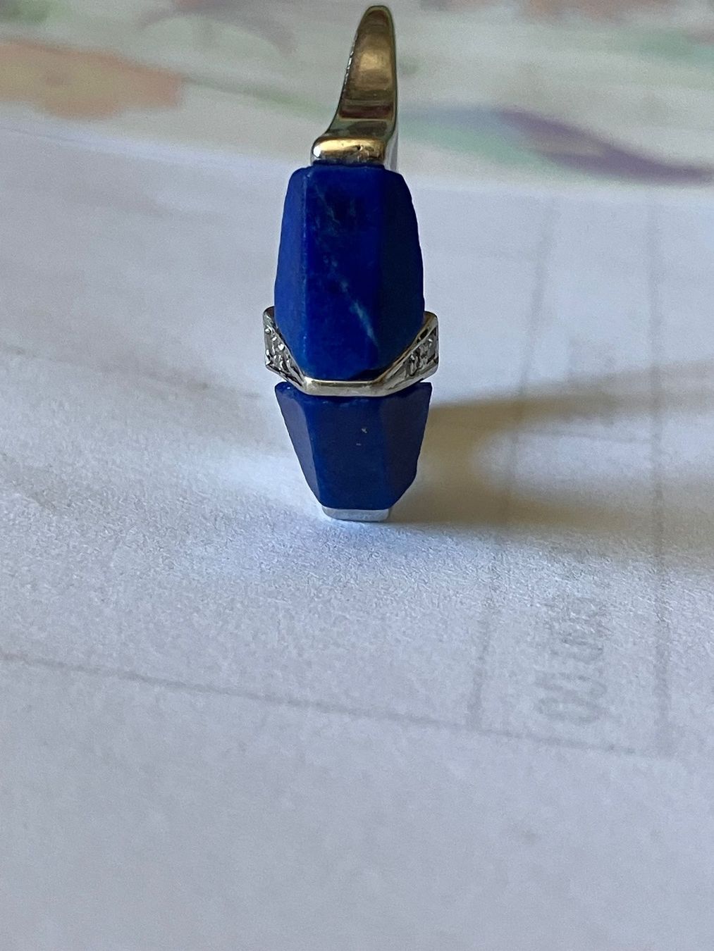 Ringe: Anello oro 18 kt e lapislazuli – Gebraucht aus Rancate von FiorAngela011 7