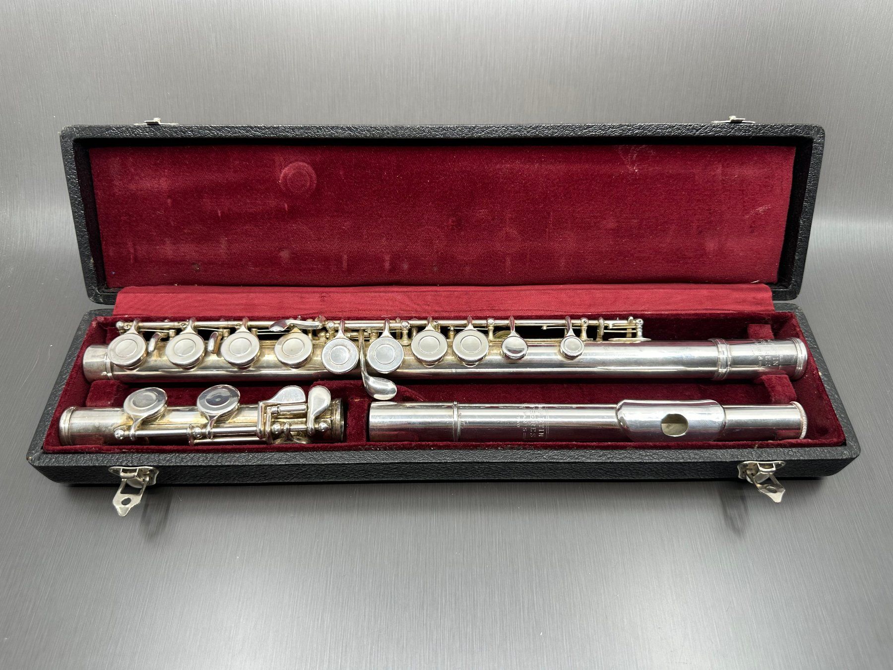 Strumenti musicali: Querflöte Martin Freres Paris 1740, Silbern – Usato da Arisdorf venduto da Liquidus