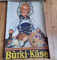 Werbung Bürki-Käse Karton