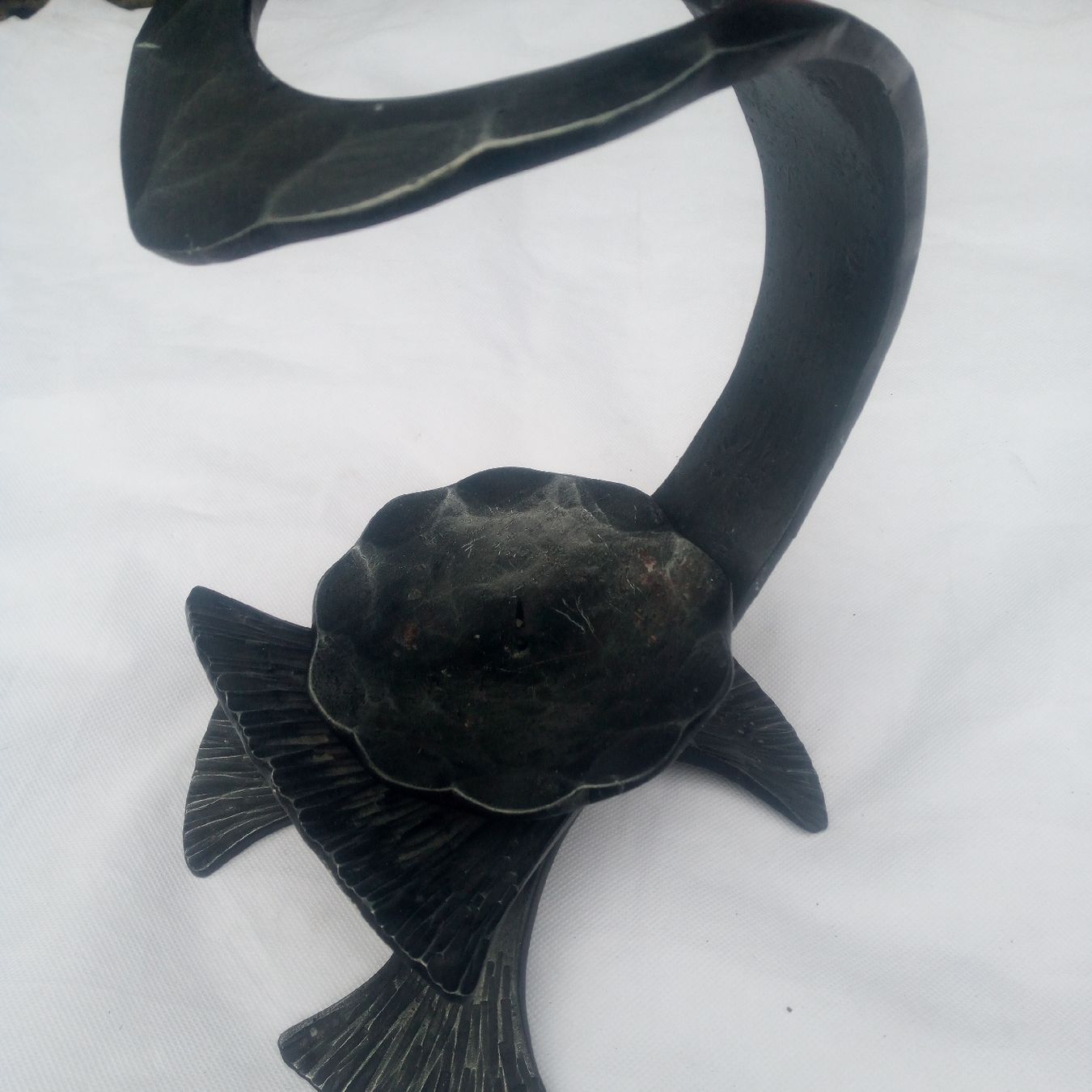 Kerzenständer: Kerzenständer schmiedeeisern, massiv, 29cm – Gebraucht aus Luzern von toenu23 2
