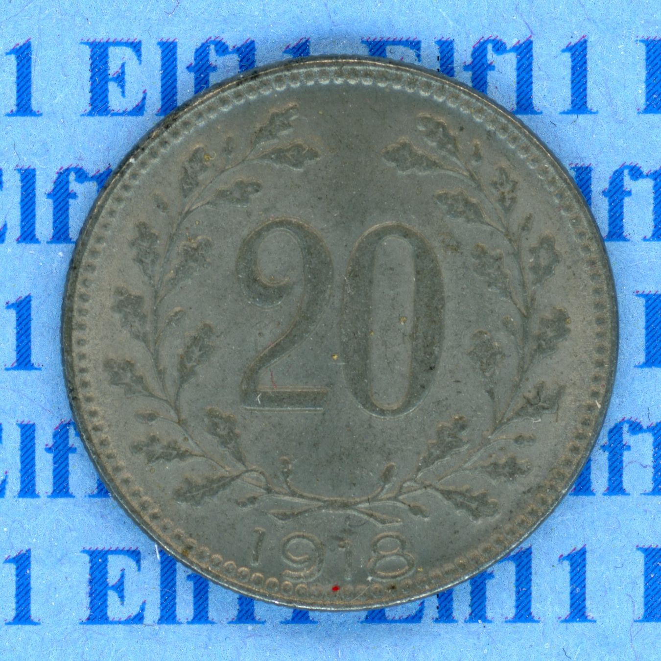 Tutti le monete: ATK___0.20 1918 -unz 20 Heller – Usato da Widnau venduto da Elf11