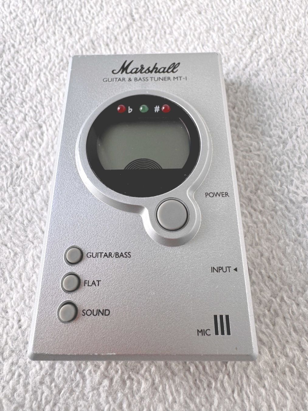 Marshall Strumenti musicali: Marshall Gitarren-& Bass Tuner MT-1 – Usato da Zürich venduto da Malco0 1