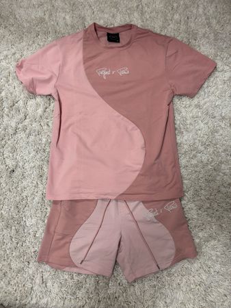 Project X Paris Sommer Set Gr M T-Shirt & Shorts Rosa neu