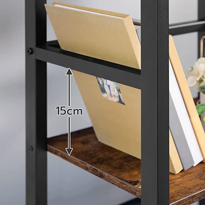 Scaffali: Leiterregal Standregal 3 Ebenen Bücherregal Multifunktion – Nuovo e nell'imballaggio originale da Zürich venduto da NovaDen 5