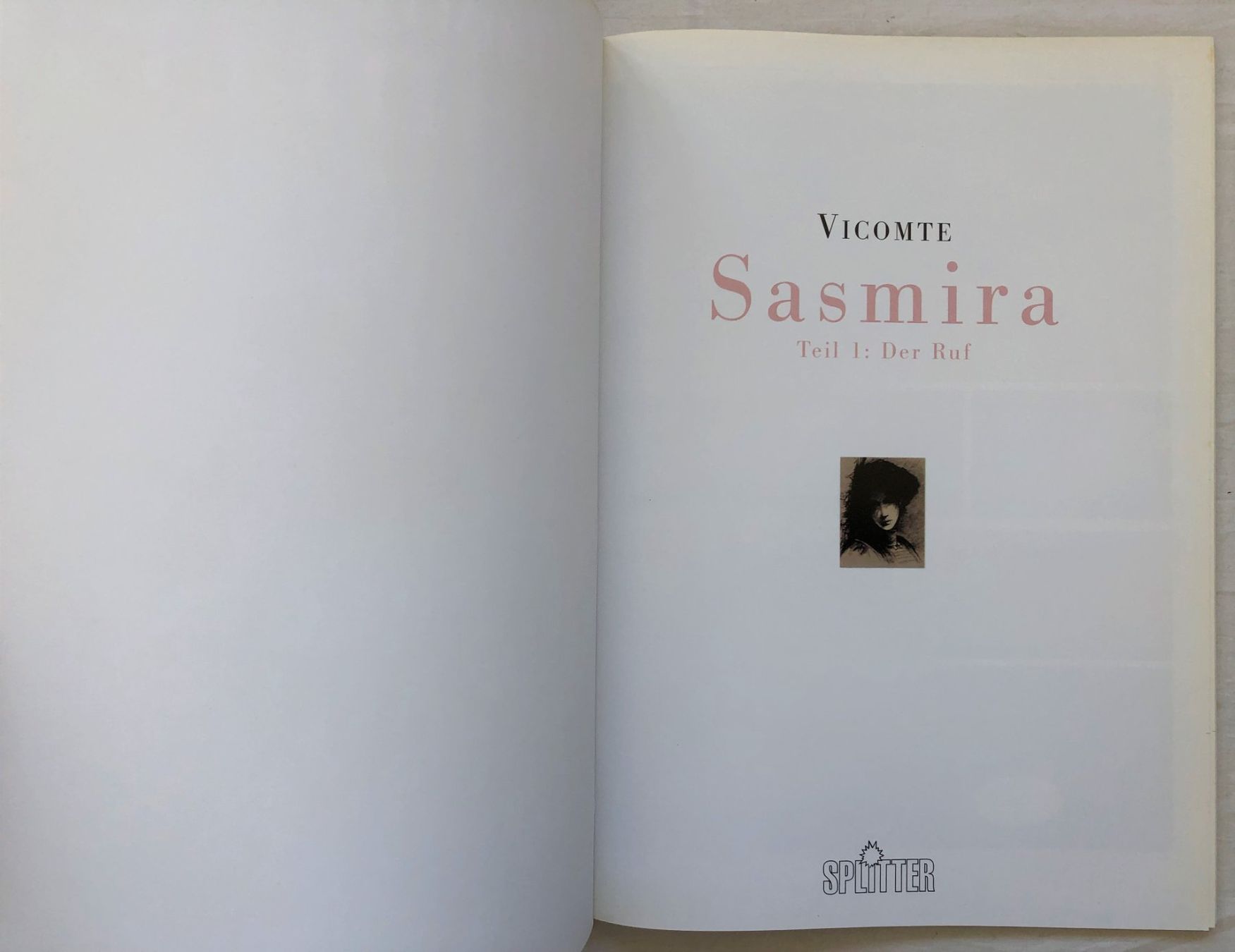 Comics: SASMIRA - Teil 1: Der Ruf - Splitter Verlag – Gebraucht aus Schaffhausen von durruti 1