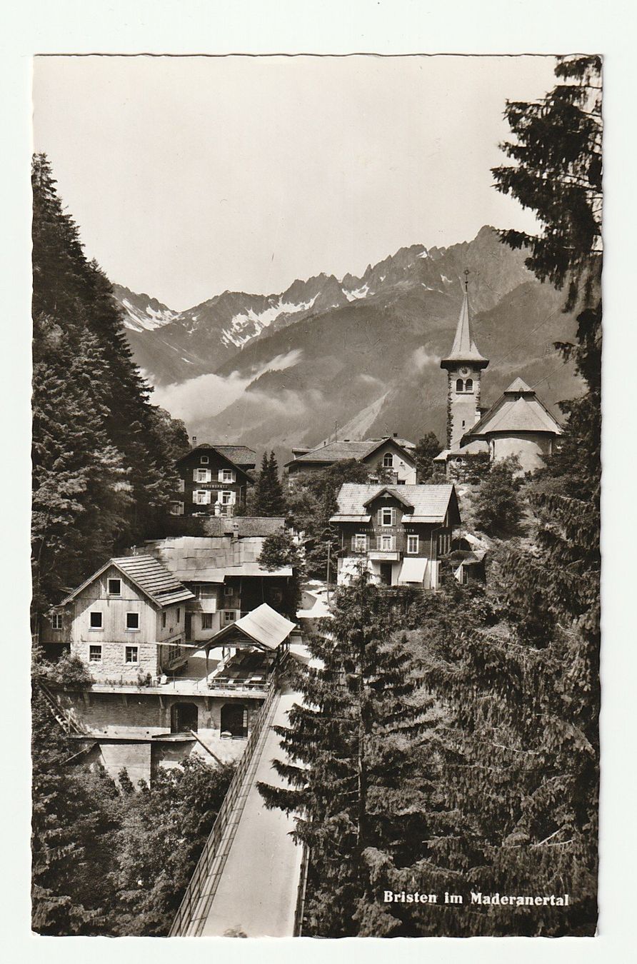 Ansichtskarten: Ansichtskarte Bristen im Maderanertal, Uri – Neu (gemäss Beschreibung) aus St. Gallen von Ricardo_Deals