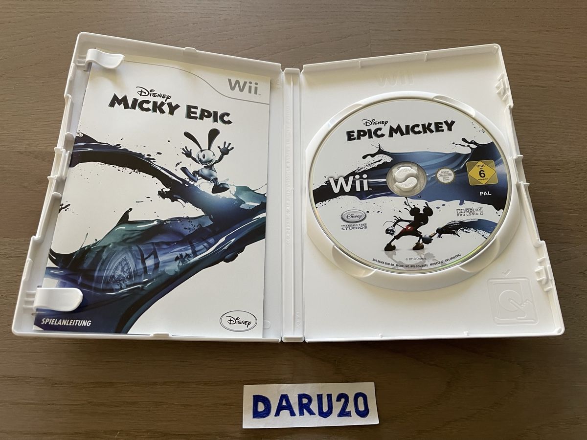 Disney Giochi: Micky Epic - Wii – Usato da Einsiedeln venduto da Daru20 2