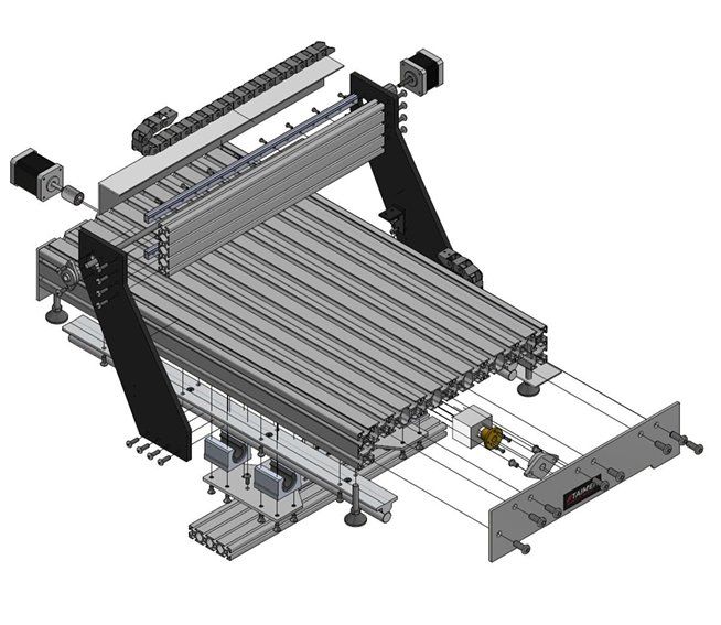 Tutte le macchine: Bausatzt CNC-Fräse ab 1.- – Nuovo (secondo la descrizione) da Biel/Bienne venduto da TAIMEN_CNC 3