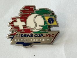 1 Pin Davis Cup Suisse - Brasilien 1992