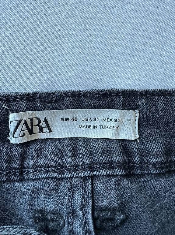 Jeans: Zara Jeans Hose dunkelgrau Gr. 40 – Usato da Kreuzlingen venduto da 7de_922d 2