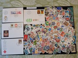 Ca 1000 Ausland-Briefmarken ab Uralt T7