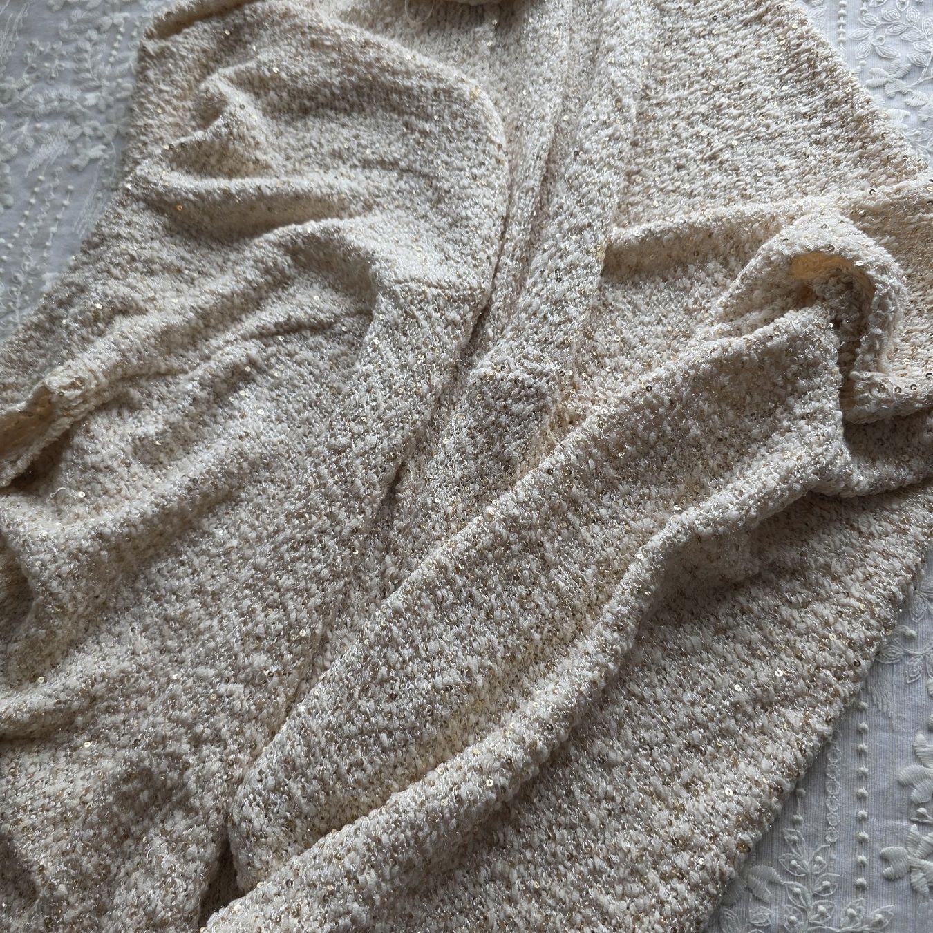 Zara Vestes: Zara Strickjacke mit Pailletten, Grösse  M – Neuf (Voir description) à Rheinsulz par Gilea 6