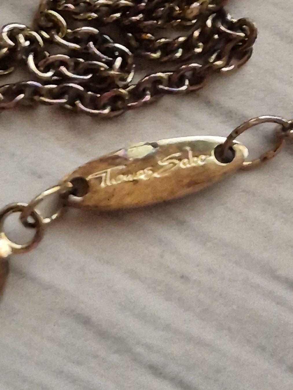 Catenine: Thomas Sabo Kette mit Mondanhänger – Usato da Selzach venduto da anjasheila 3