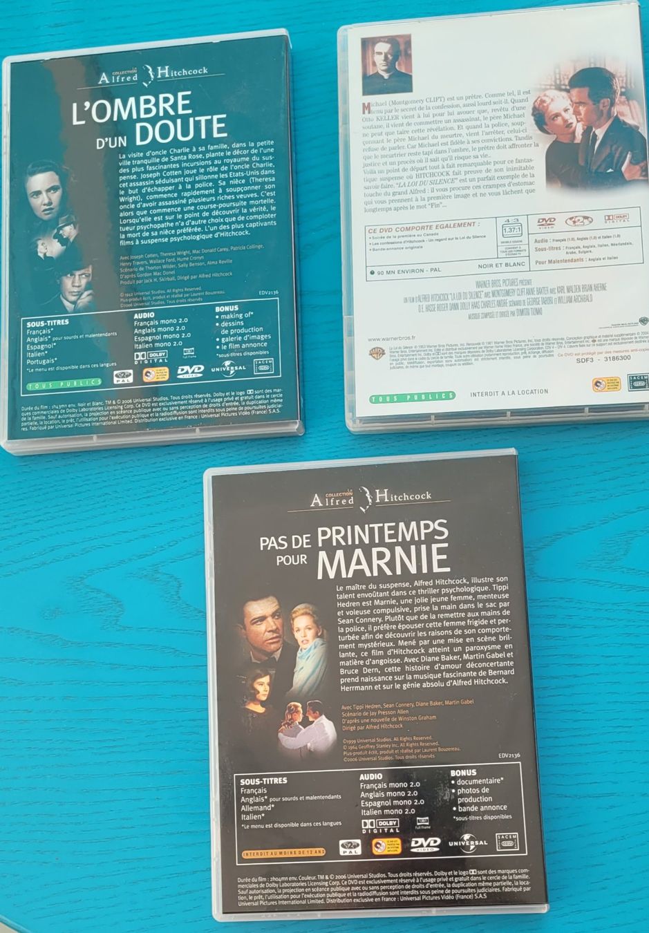 Alle DVDs: ALFRED HITCHCOCK – Gebraucht aus SCHÜBELBACH von CoKaHa 1