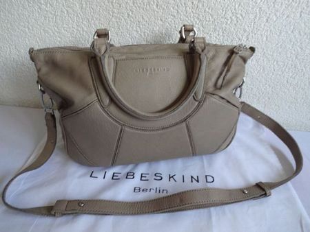 "LIEBESKIND"Echtleder Hand/Umhängetasche