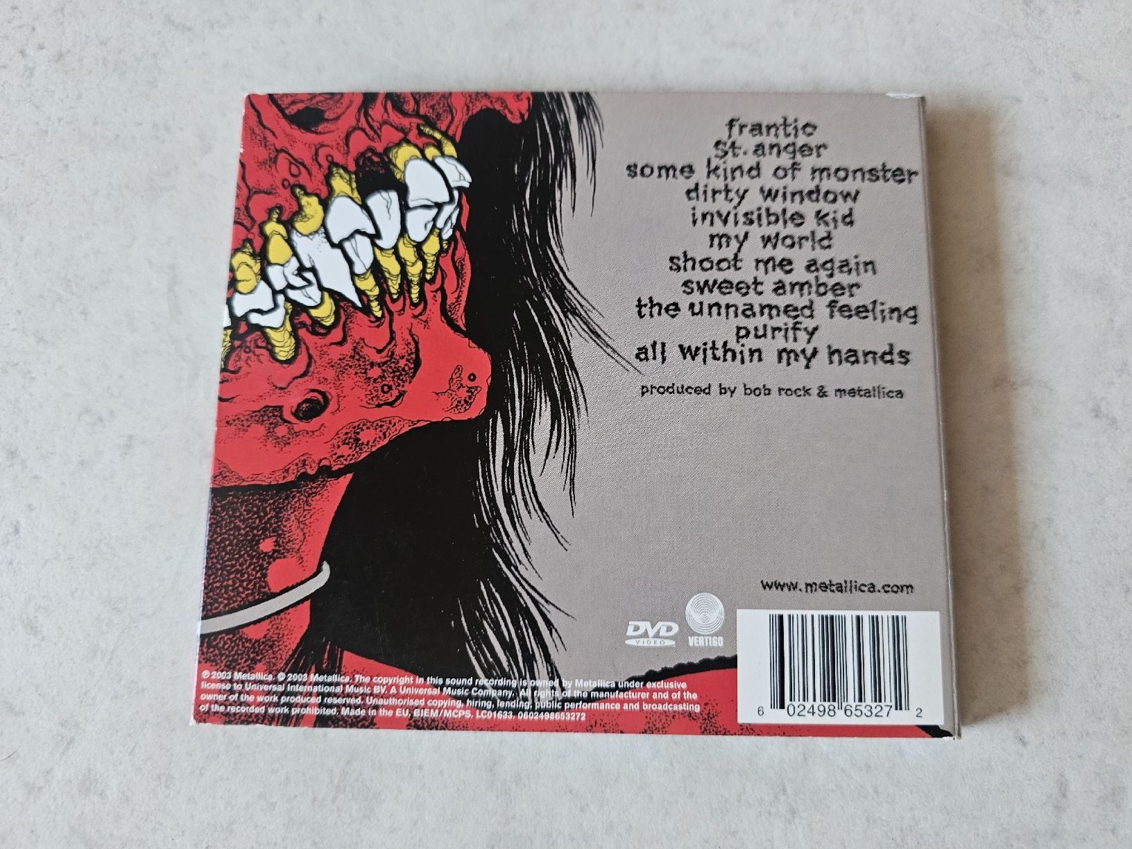CD: Metallica  -  St. Anger – Usato da Schneisingen venduto da backstore24 1