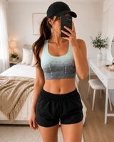 Sport Top Gr. M Mint Grau