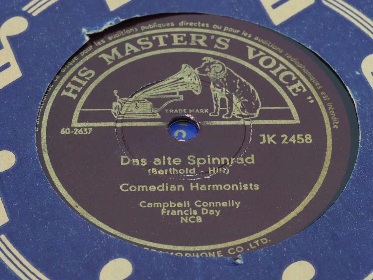 Vinyles: DISQUES 78 TOURS – D'occasion à Lausanne par Leag 7