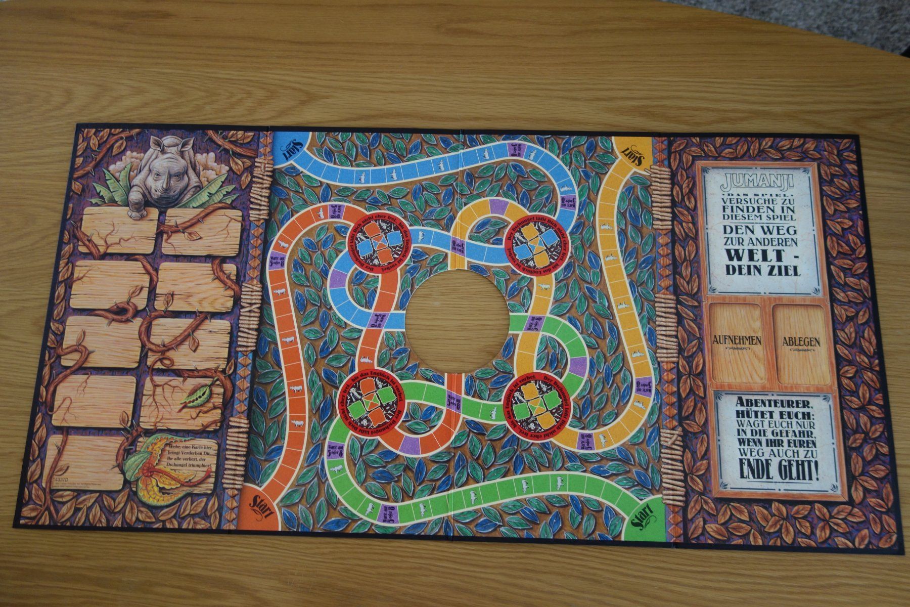 Parker Spiele: Jumanji, Brettspiel, 1995, Parker – Gebraucht aus Wil SG von Donaldus 4
