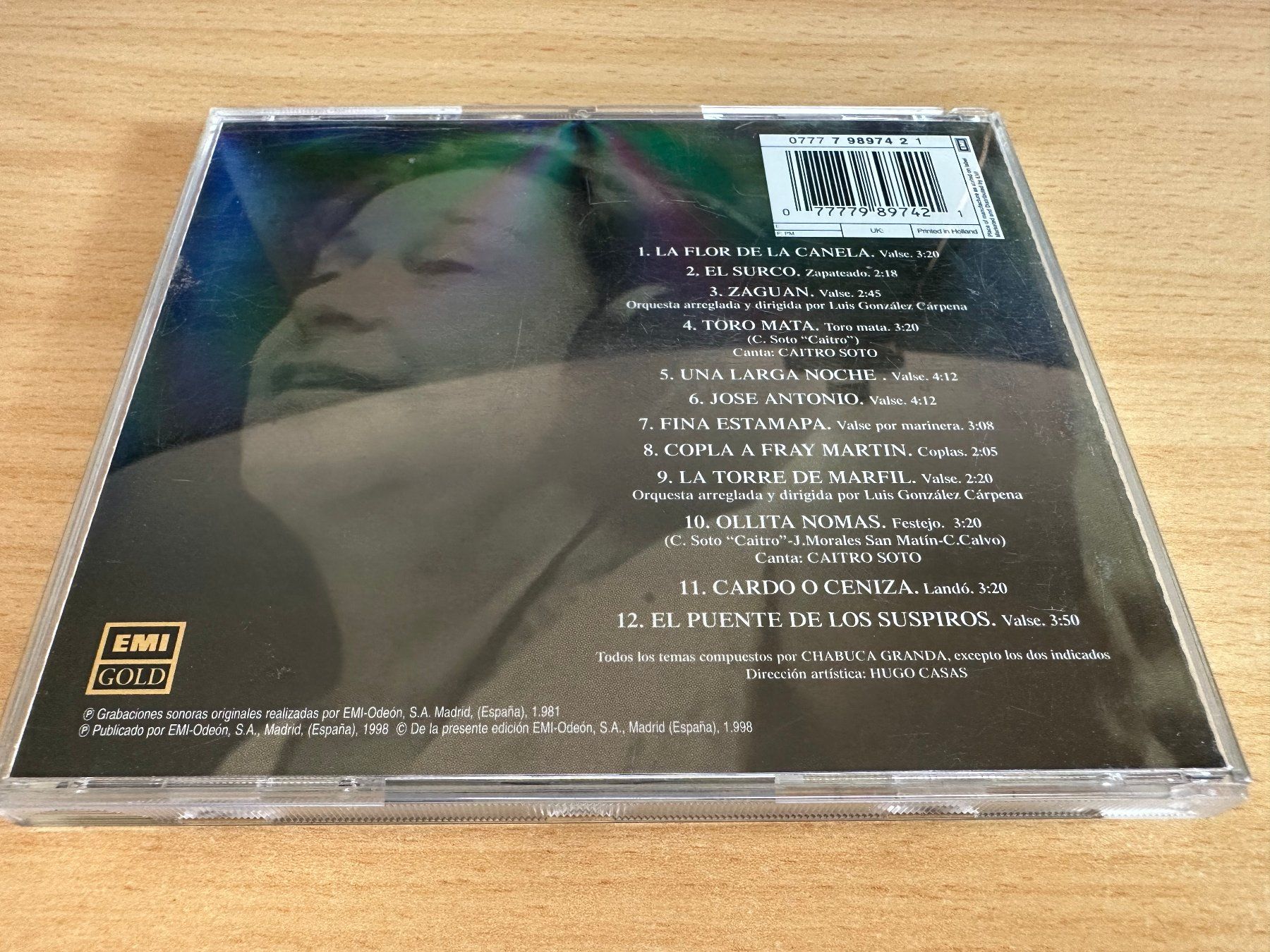 CD: Chabuca Granda – Cada Cancion Con Su Razon – Usato da Rikon im Tösstal venduto da Alpenmutz 1
