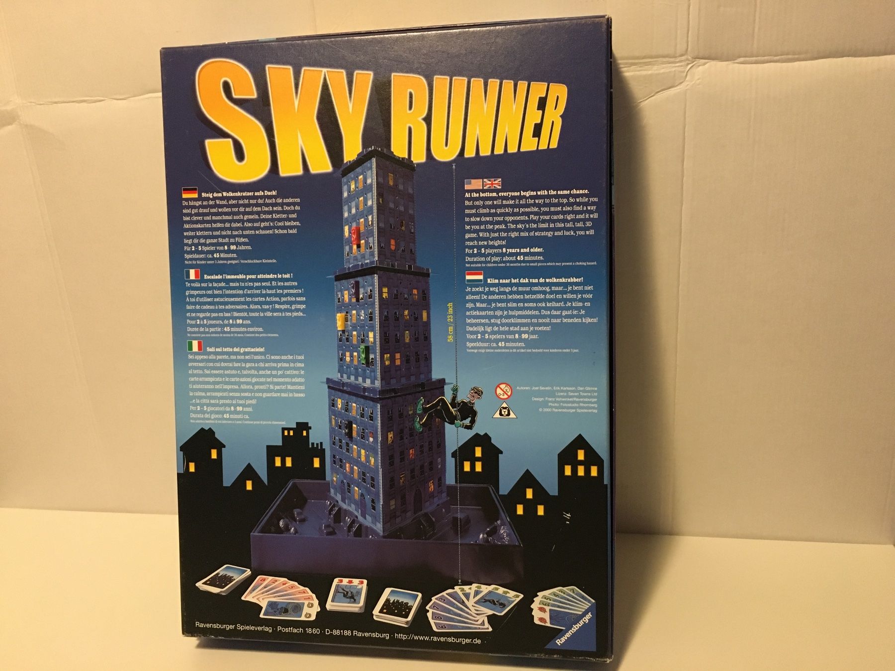 Ravensburger Giochi: SKY RUNNER - Spiel von Ravensburger - 2000 – Usato da Andwil SG venduto da Rainboli 4