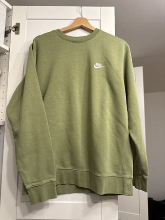 Nike Pullover, Olivgrün, Herren, Top Zustand