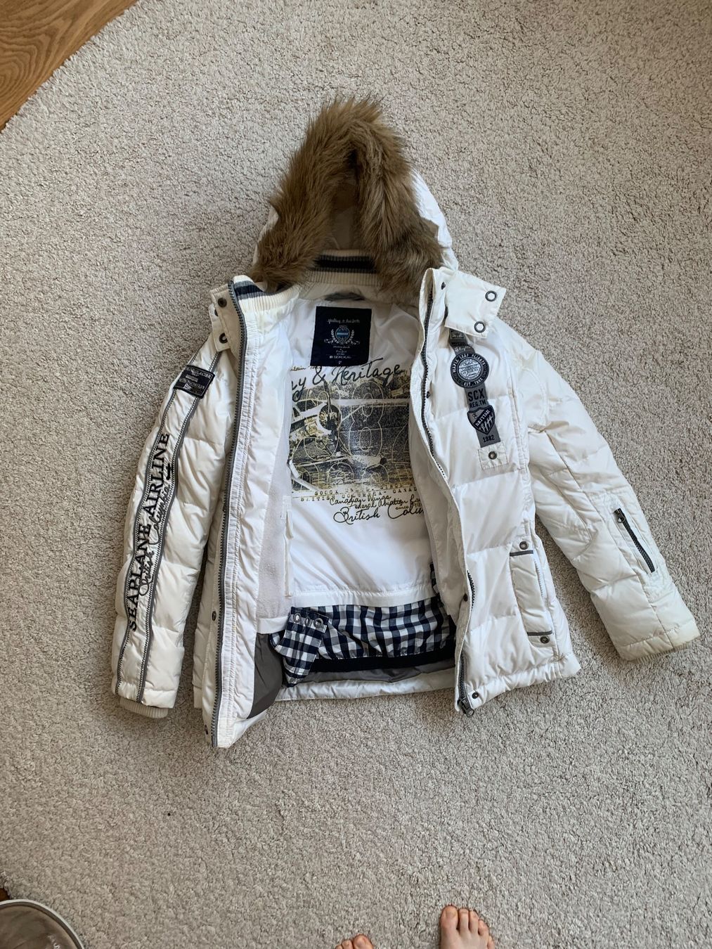 Soccx Giacche: SOCCX Winterjacke weiss – Usato da Binningen venduto da lea_5mf8 1