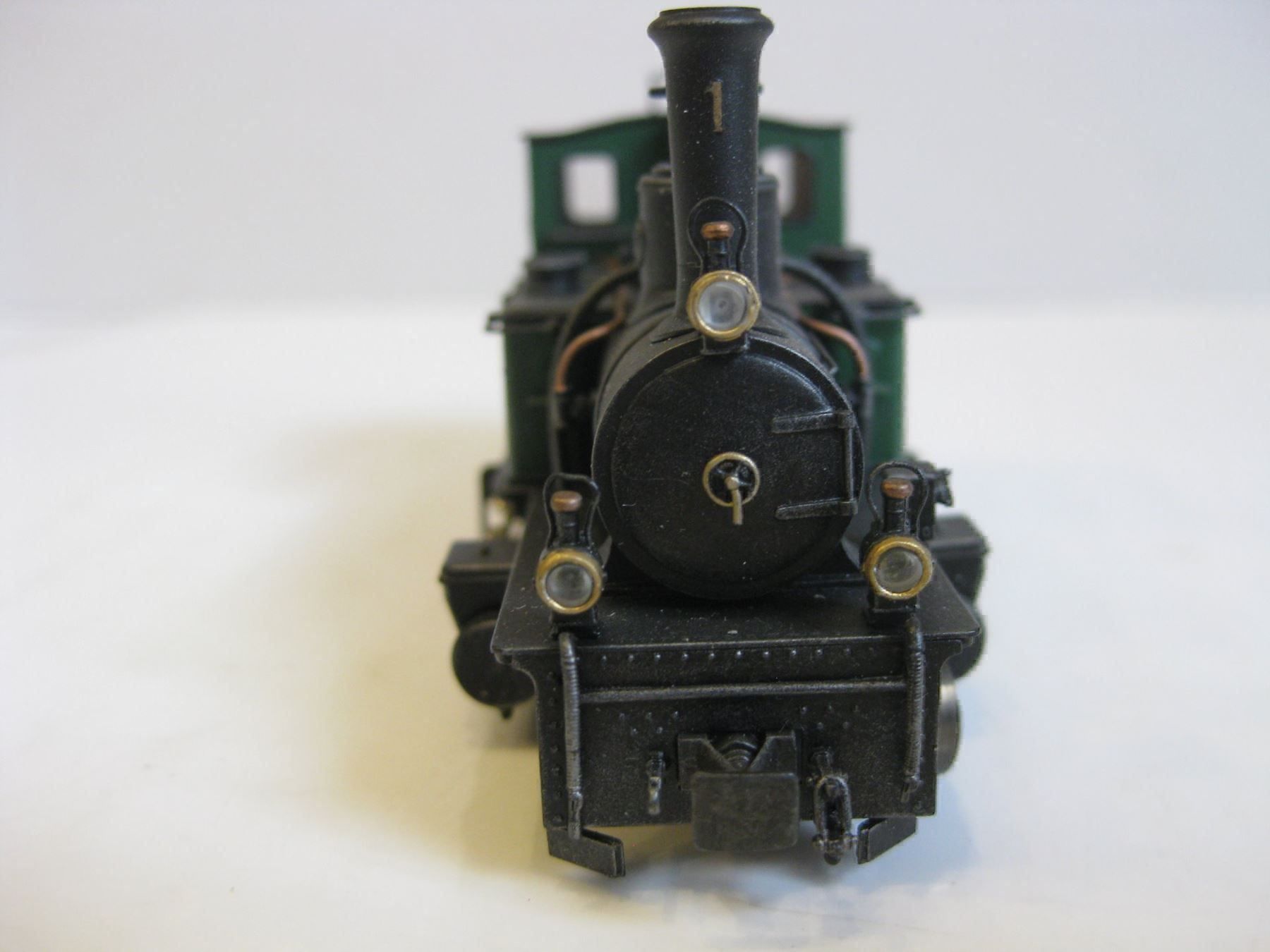 Locomotive Ferro Suisse H0m – RhB G 3/4 – Laiton – Époque II – Occasion