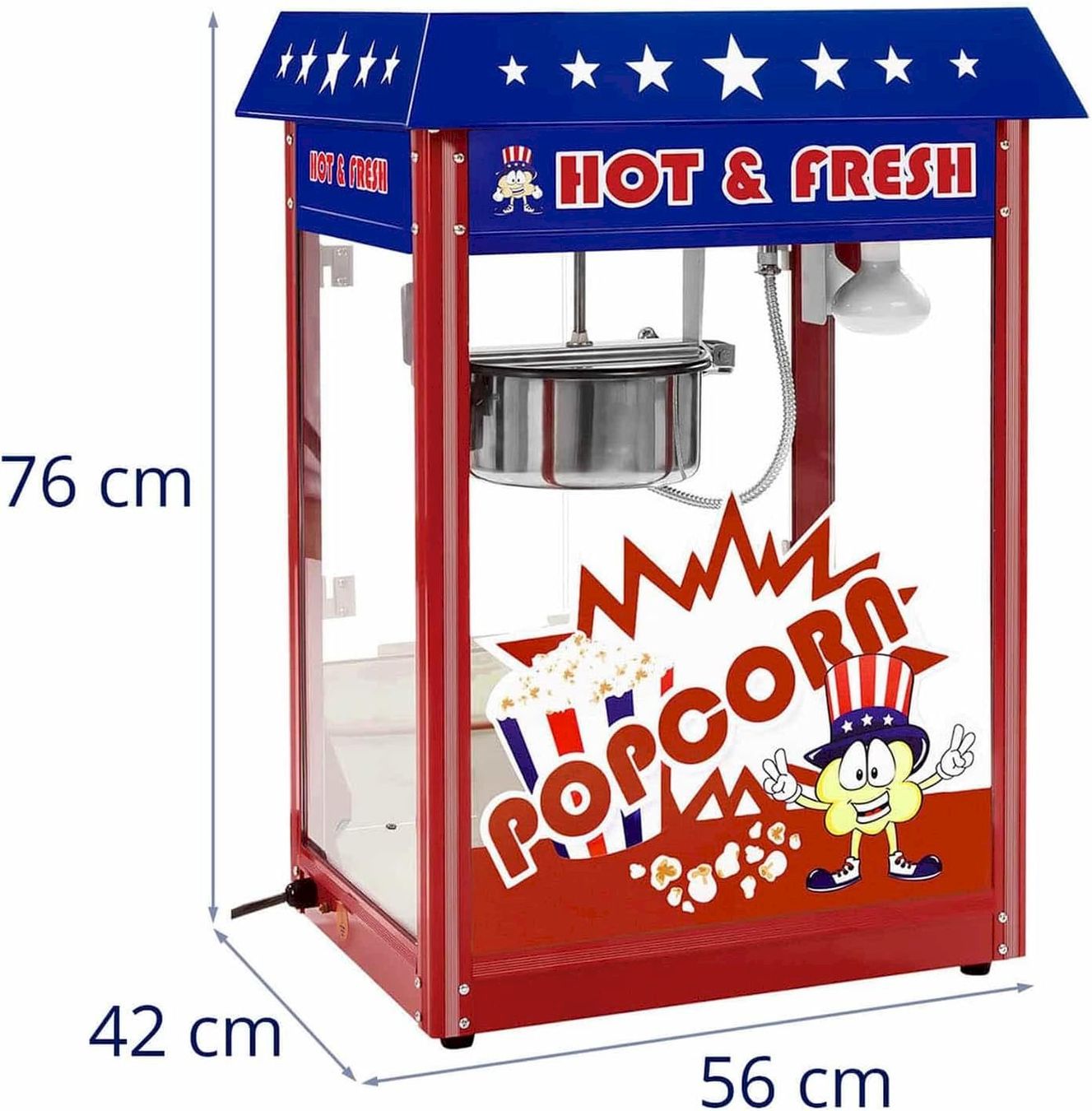 Attrezzatura professionale & Gastronomia: Royal Catering Popcornmaschine USA – Nuovo e nell'imballaggio originale da Bottighofen venduto da zaap 1