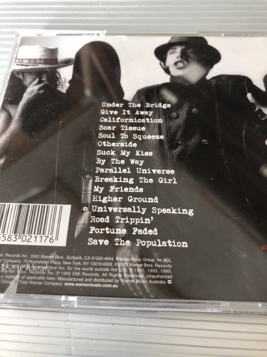 CD: Red Hot Chili Peppers - Greatest Hits CD - – Usato da Flaach venduto da rubo7 2