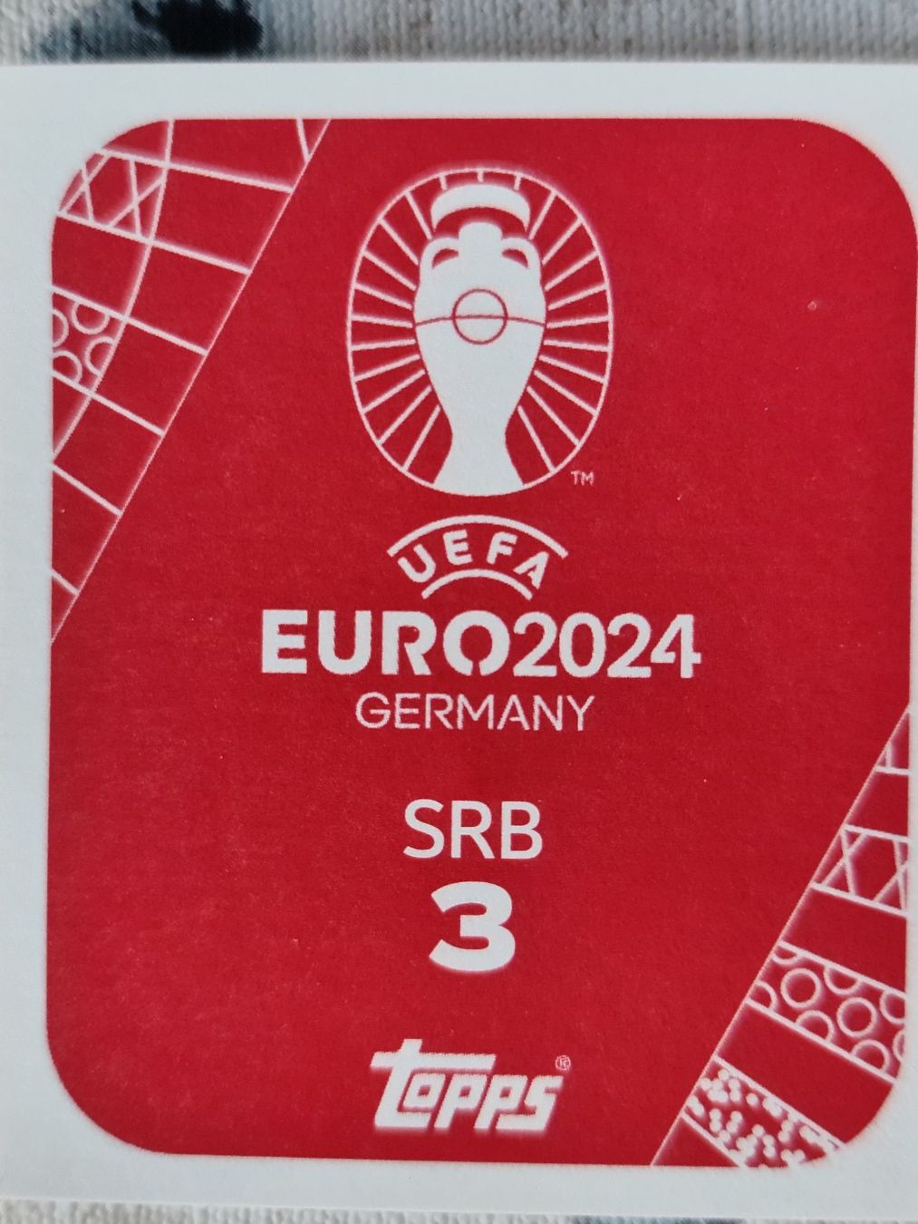Topps Sammelbilder & Trading cards: Topps EURO2024 SRB 3 – Neu und originalverpackt aus Dintikon von Prime-shop 1