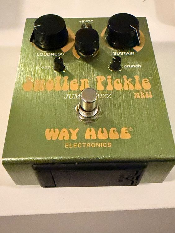 Way Huge Swollen Pickle MKII Jumbo Fuzz Guitar Pedal Mint... (Gebraucht ...