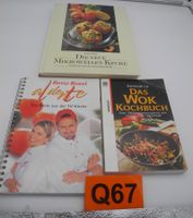 3 Kochbücher Betty Bossi, Wok, Mikrowellen Küche, Nr. Q67