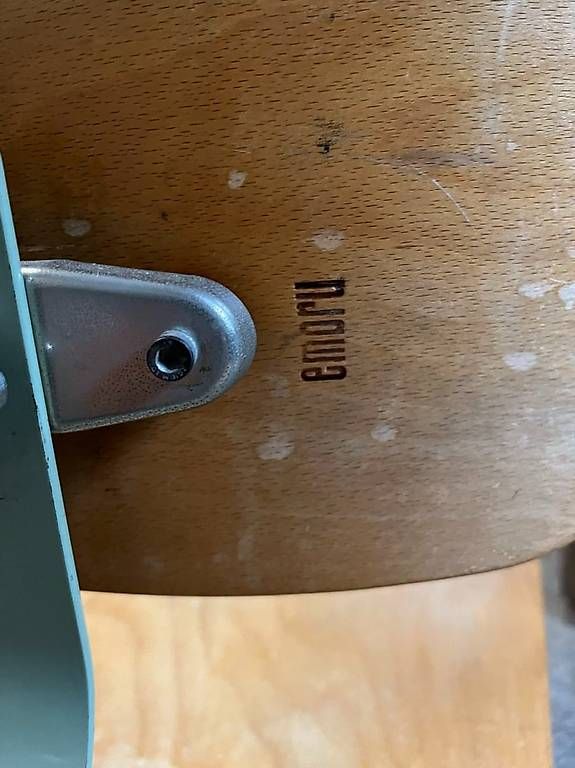 Embru Sedie: Original Bürostuhl und Hocker Embru – Usato da Winterthur venduto da biglittlebricklane 3