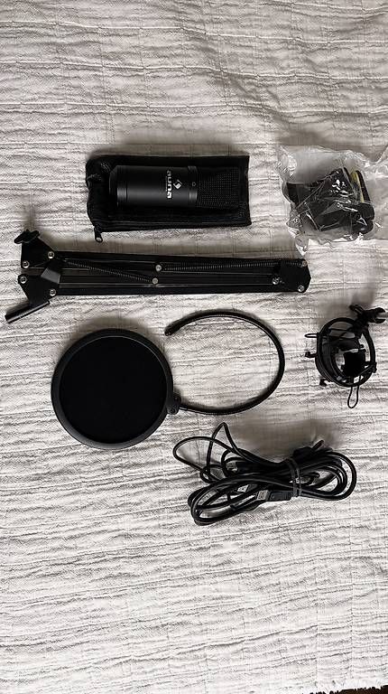 Mikrofone: USB Mikrofon Set - auna multimedia - inkl. Zubehör – Gebraucht aus Oberägeri von maridale