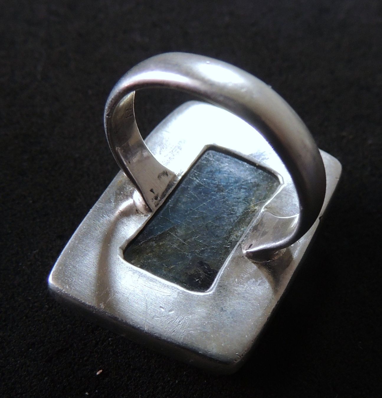 Anelli: Labradorit Silber 925 Fingerring Gr. 56 – Usato da Waldenburg venduto da schaller707 4
