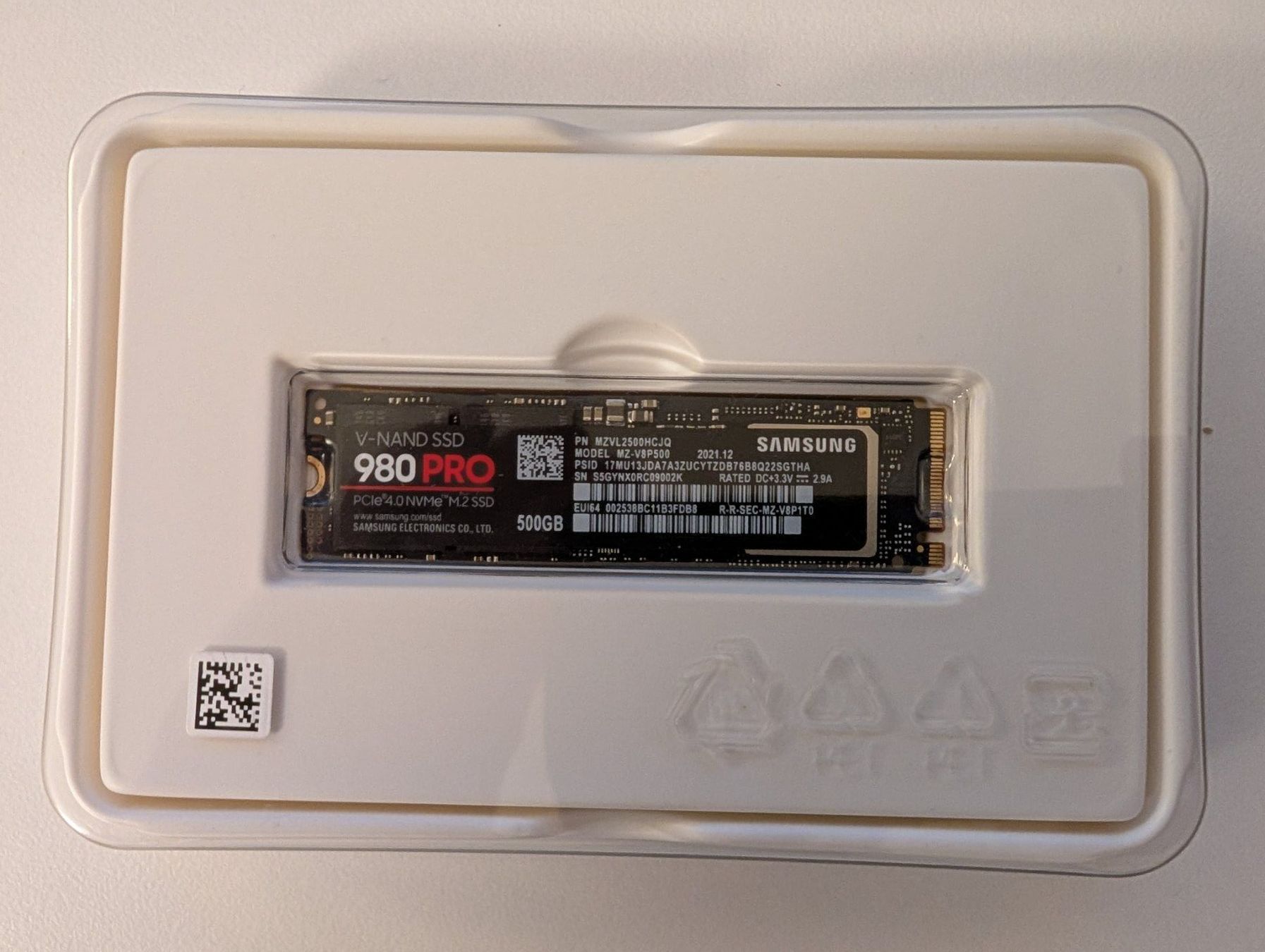 Samsung Dischi rigidi: Samsung 980 Pro 500GB – Usato da Aarberg venduto da fosta