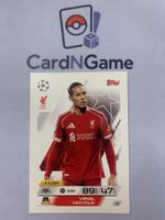 Virgil Van Dijk Topps Match Attax Trading Card