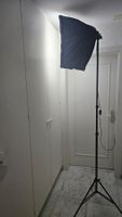 2 x Lightfox Softbox für Fotostudios mit 2 Hochvoltleuchten
