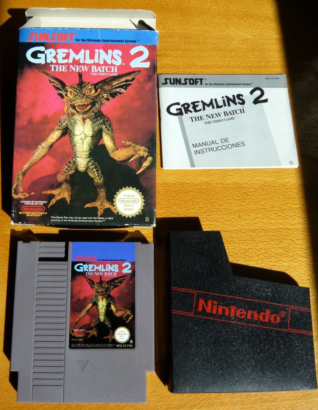 Nintendo Giochi: NES : Gremlins 2, CIB, Excellent Etat ! – Usato da Onex venduto da Jaguar1986
