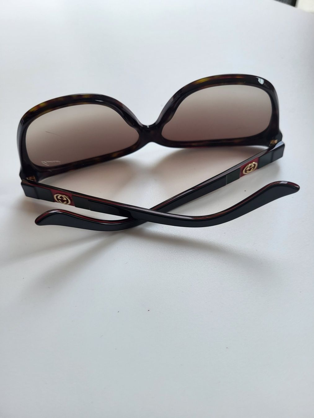 Gucci Occhiali & Lenti: Gucci Sonnenbrille , Braun-Schwarz – Usato da Locarno venduto da ernsthofmann 1