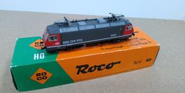 Spur H0 E-Lok Roco 14178 B Re 4/4 IV SBB AC Analog Geprüft