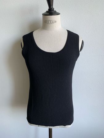 AKRIS punto: Super chices Schwarzes Top, 36