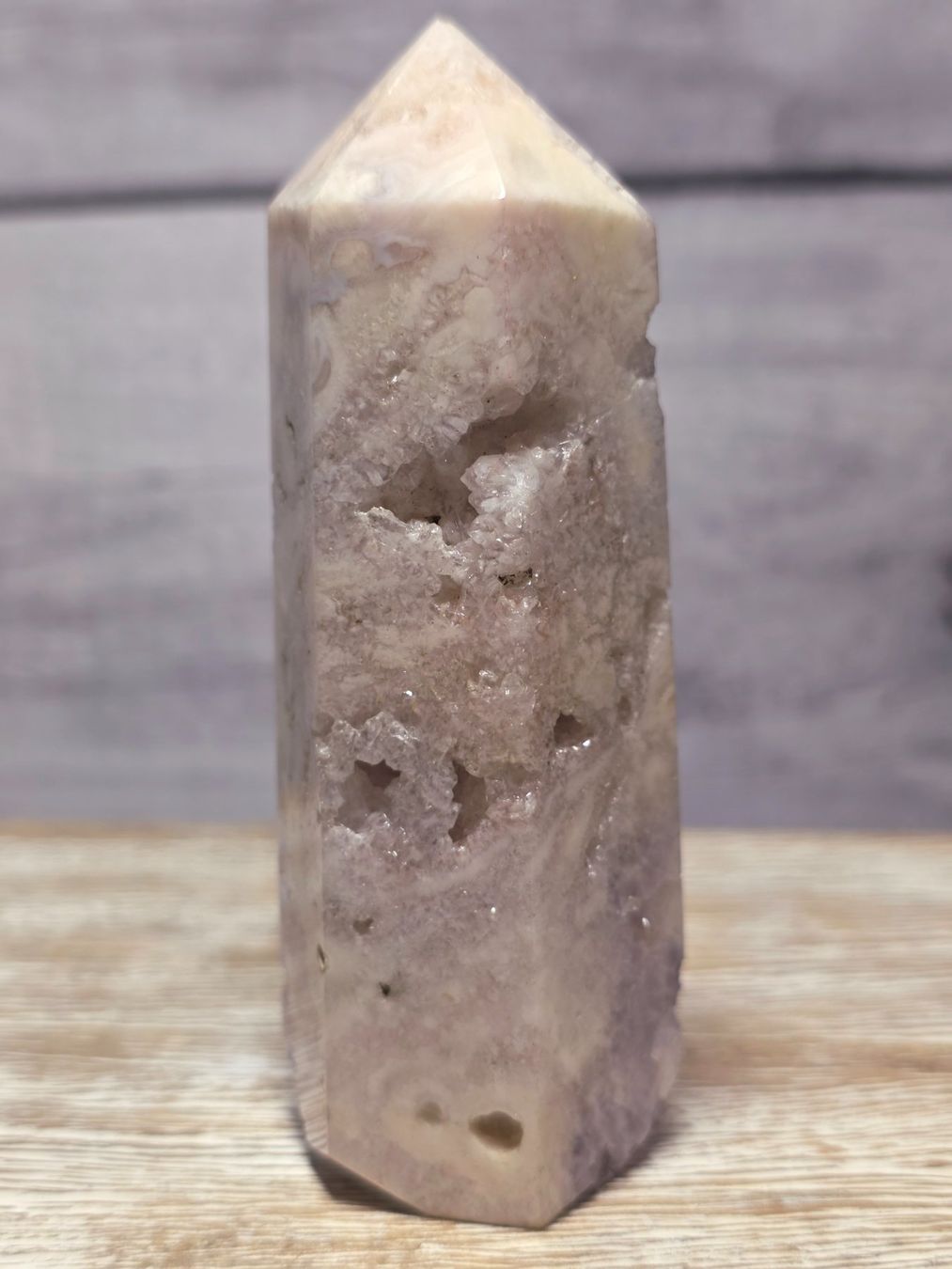 Minerali & Pietre curative: Pinker Amethyst Obelisk 182g – Nuovo e nell'imballaggio originale da Matzingen venduto da Shay_Crystalz 2