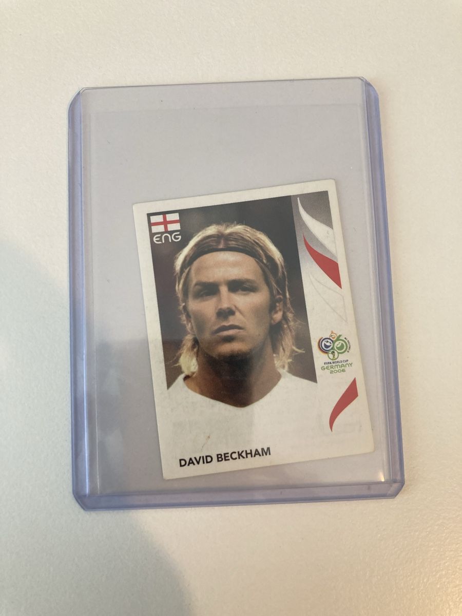 Panini Carte collezionabili: David Beckham Germany 2006 WM – Usato da Wohlen AG venduto da Liridon22 2