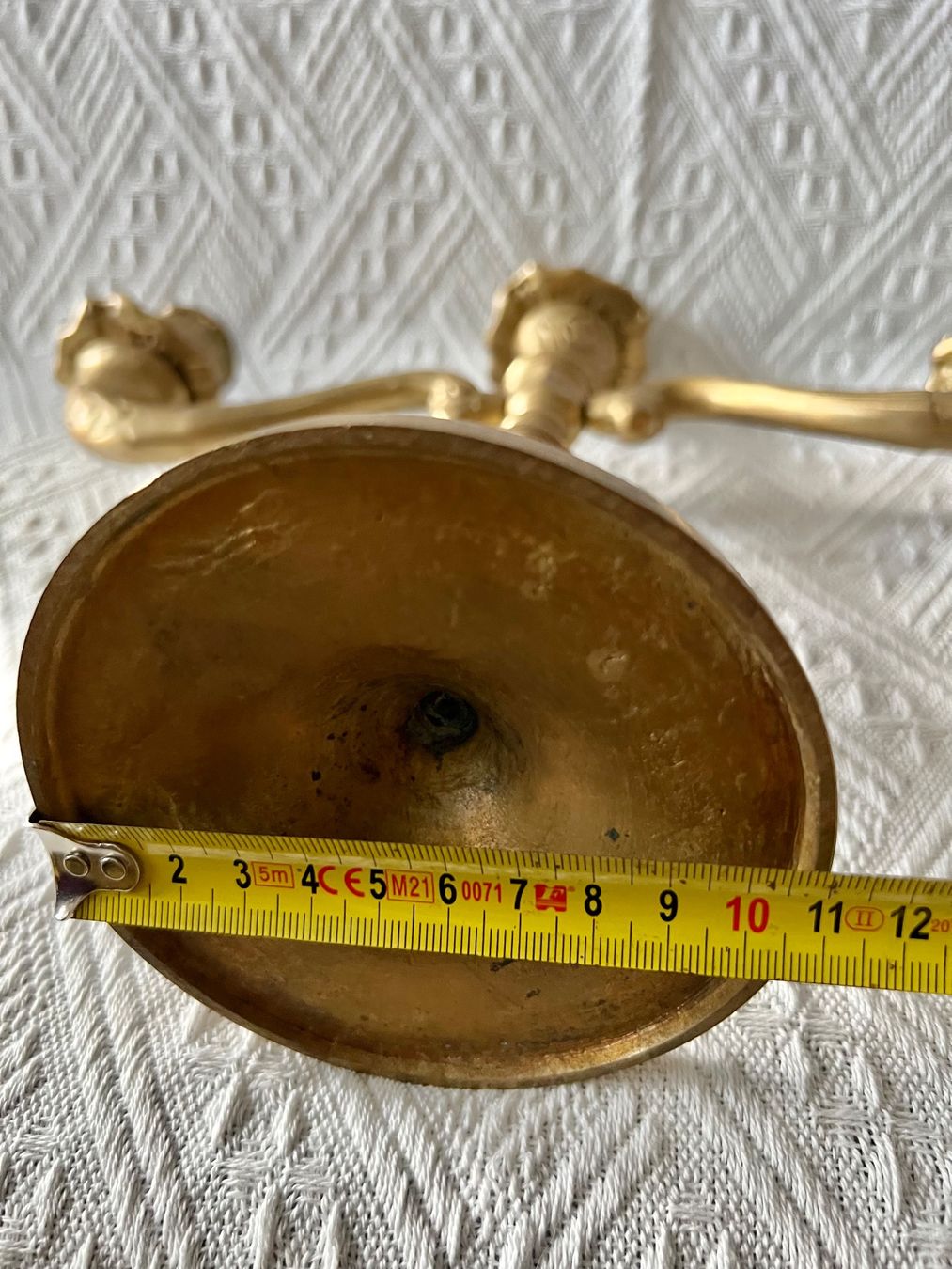 Portacandele: Schwerer Messing Kerzenständer 2350 Gram – Usato da Frenkendorf venduto da Only1 7