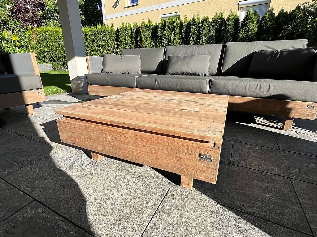 Pfister Poltrone: Teak Gartenlounge – Usato da Hohenrain venduto da sui_slk2 4