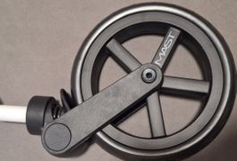 MAST Kinderwagenrad Vollgummi vorderräder neu 