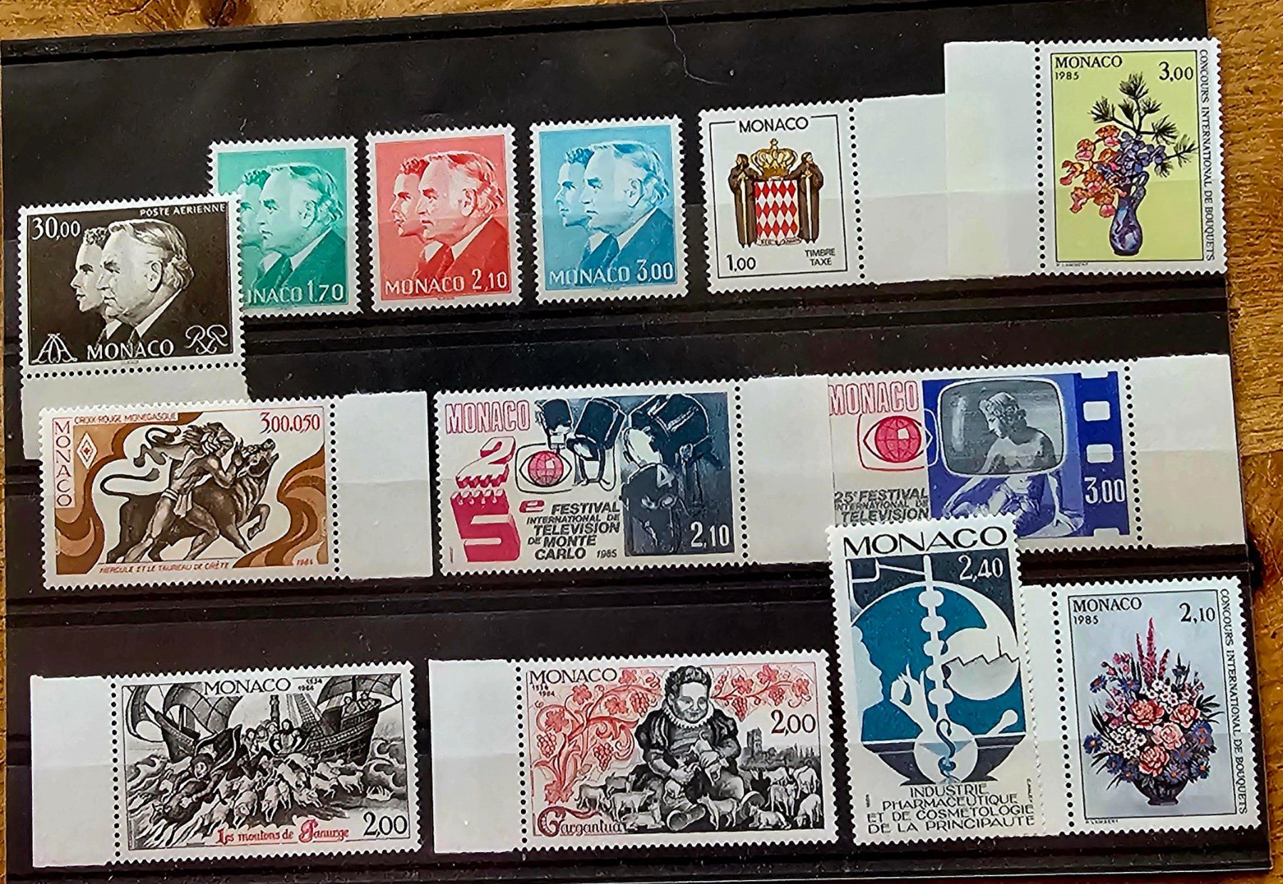 Tutti i francobolli: MONACO  timbres neufs ** 1964-85 – Nuovo (secondo la descrizione) da Les Valettes venduto da Nuba1
